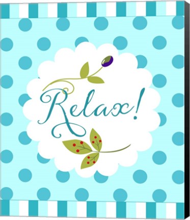 Framed Relax Print