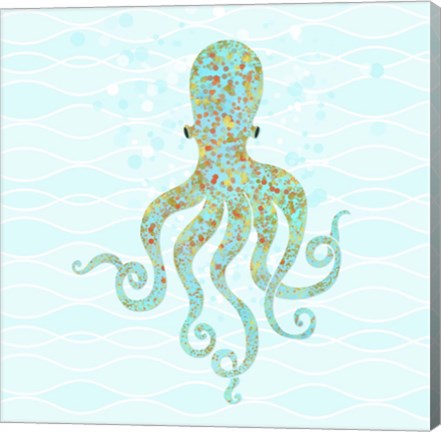 Framed Olivia Octopus Print