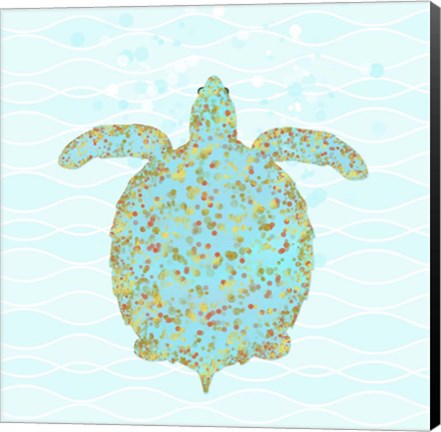 Framed Tucker Turtle Print