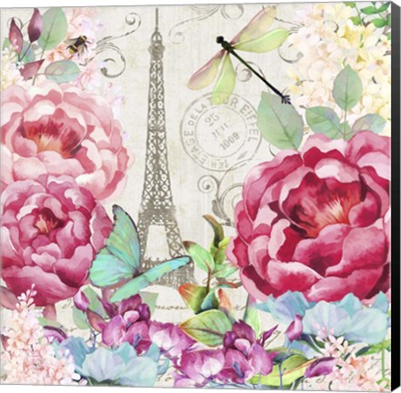 Framed Le Printempsa Paris Print