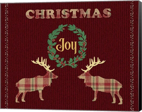 Framed Christmas Joy Print