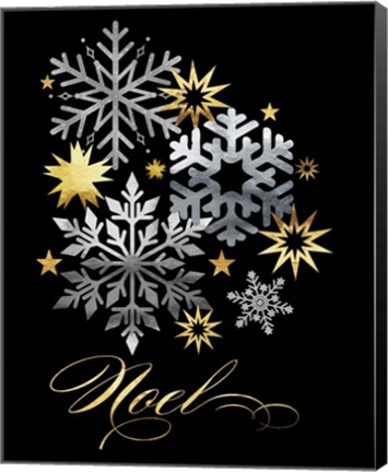 Framed Park Avenue Noel semi-flat Print