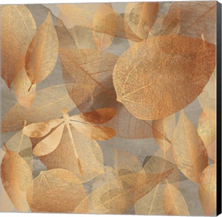 Framed Copper Forest Print