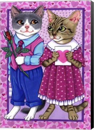 Framed Cat Lovers Print