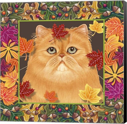 Framed Autumn Persian Print