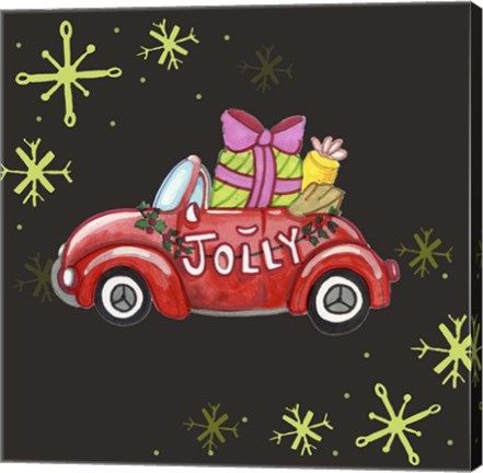 Framed Jolly Car Print