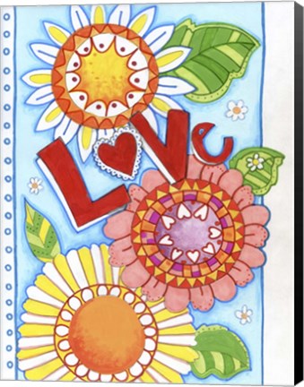 Framed Love Blossom Print