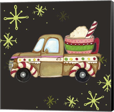Framed One Sweet Truck Print