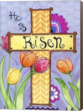 Framed He Is Risen Print