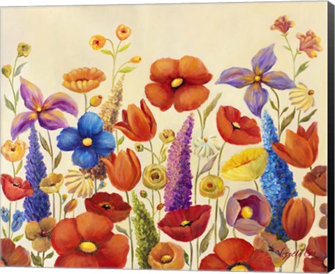 Framed Garden B Print