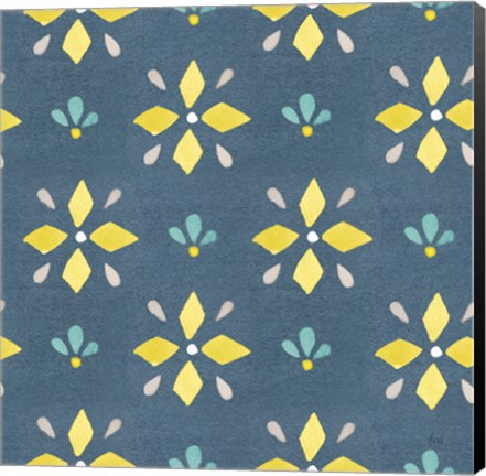 Framed Garden Getaway Pattern VB Print