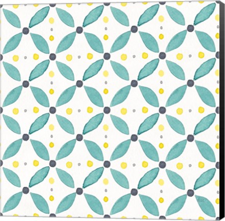 Framed Garden Getaway Pattern XA Print