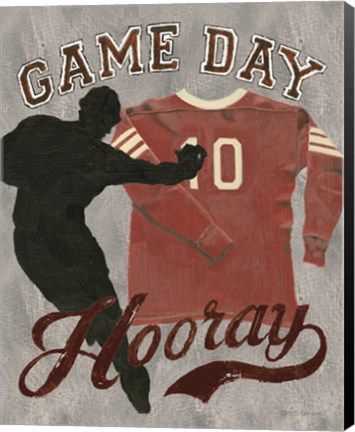 Framed Game Day I Print