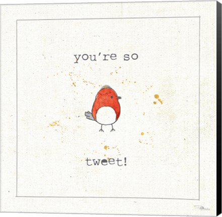 Framed Lil Tweeties I Print