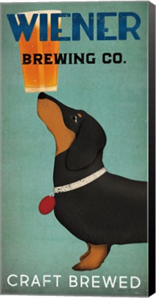 Framed Wiener Brewing Co Print