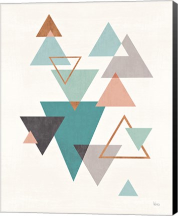 Framed Abstract Geo II Print