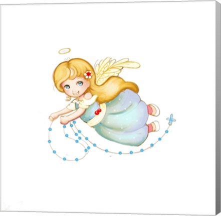 Framed Flying Angel Print