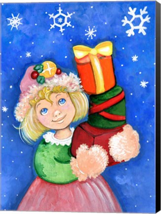 Framed Elf Gifts Print