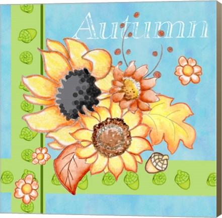 Framed Autumn Print