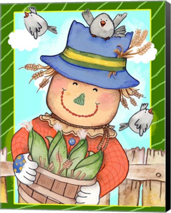 Framed Happy Harvest Print