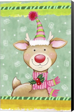 Framed Sweetie Deer Print
