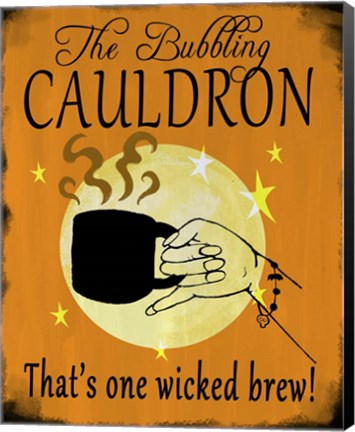 Framed Bubbling Cauldron Print