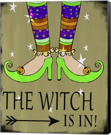 Framed Witch Is In Print