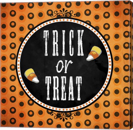 Framed Trick Or Treat Print