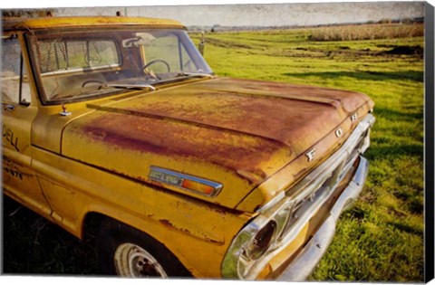 Framed Ford 250 Print