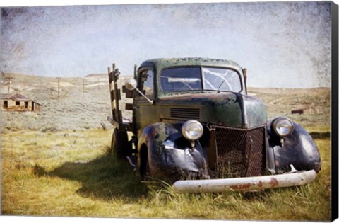 Framed Ford V8 Print