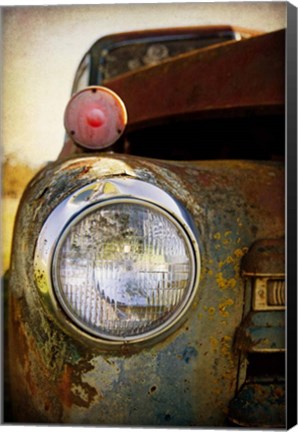 Framed Headlight, Chevy Loadmaster Print