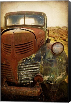 Framed Rusty Dodge Print