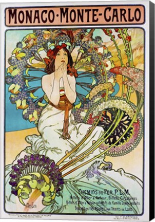 Framed Monte Carlo Print