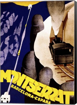 Framed Montserrat Print