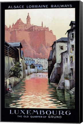 Framed Lusembourg Print