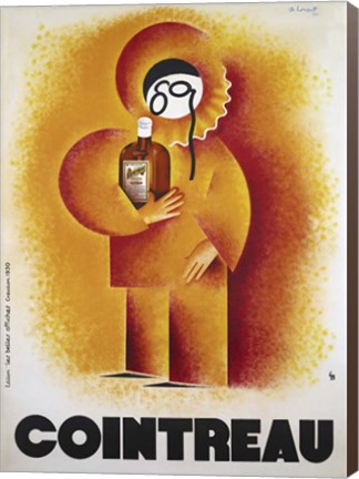 Framed Cointreau Print