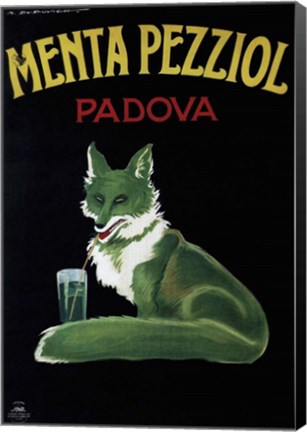 Framed Menta Pezziol Print