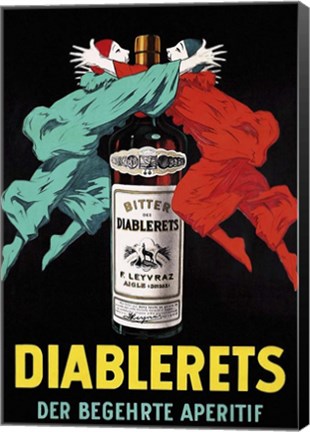 Framed Diablerets Print