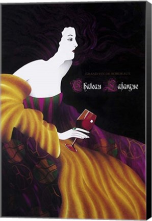 Framed Chateau Sajargen Print