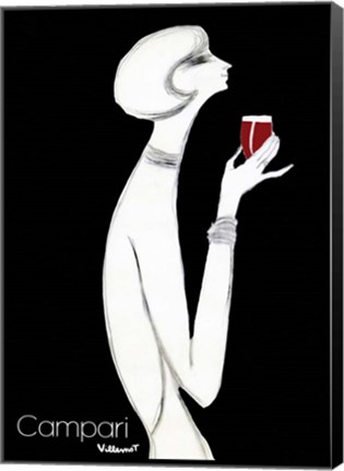 Framed Campari Print