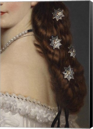 Framed Hair Jewels Print