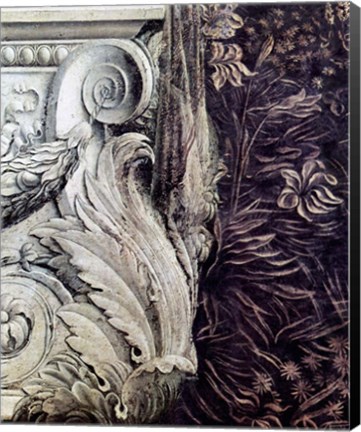 Framed DaVinci Cornice 2 Print