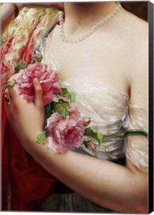 Framed Emile Vernon, La printemps1913 Print