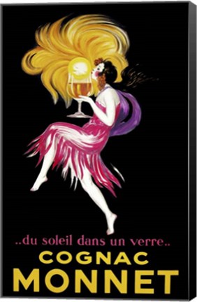Framed Cognac Monnet Print
