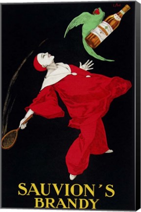 Framed Sauvion's Brandy Print
