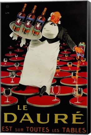 Framed Le Daure Print