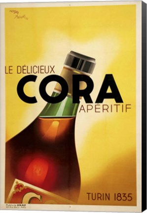 Framed Cora Print