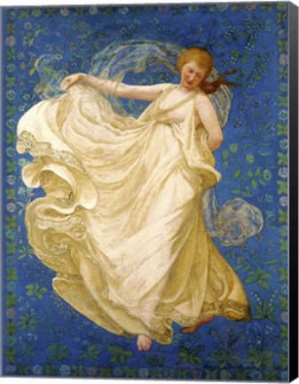 Framed Breeze 1895 Print