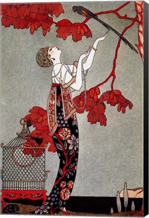 Framed Deco Stance Print