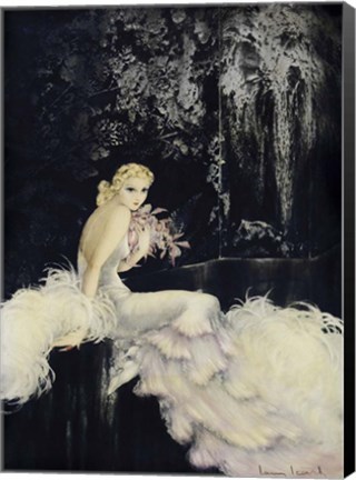 Framed Deco Night Print